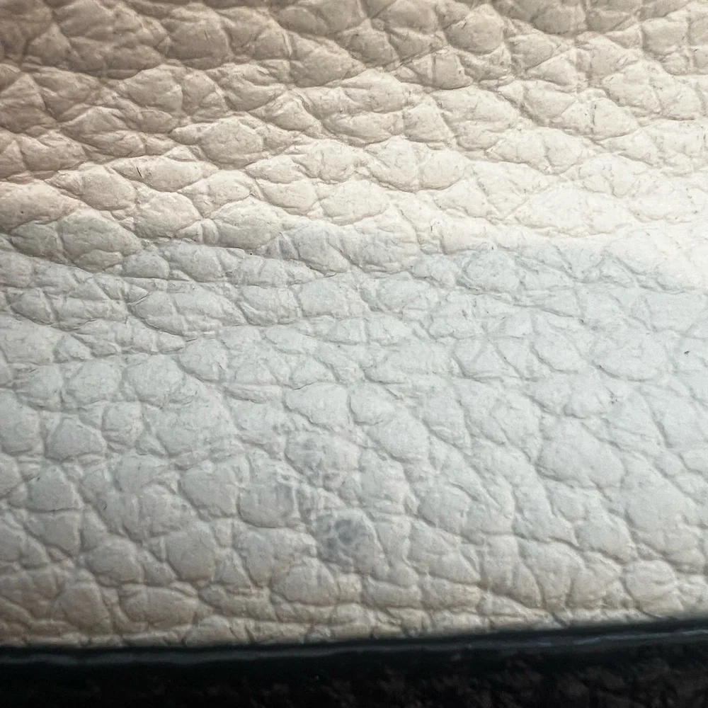 👜 💙 Kate Spade Cameron Navy & Almond Satchel | Two-Tone Pebbled Leather - Picture 15 of 16